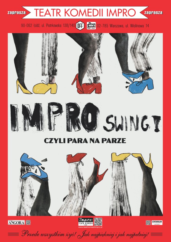 Plakat przedstawienia "Impro Swing"